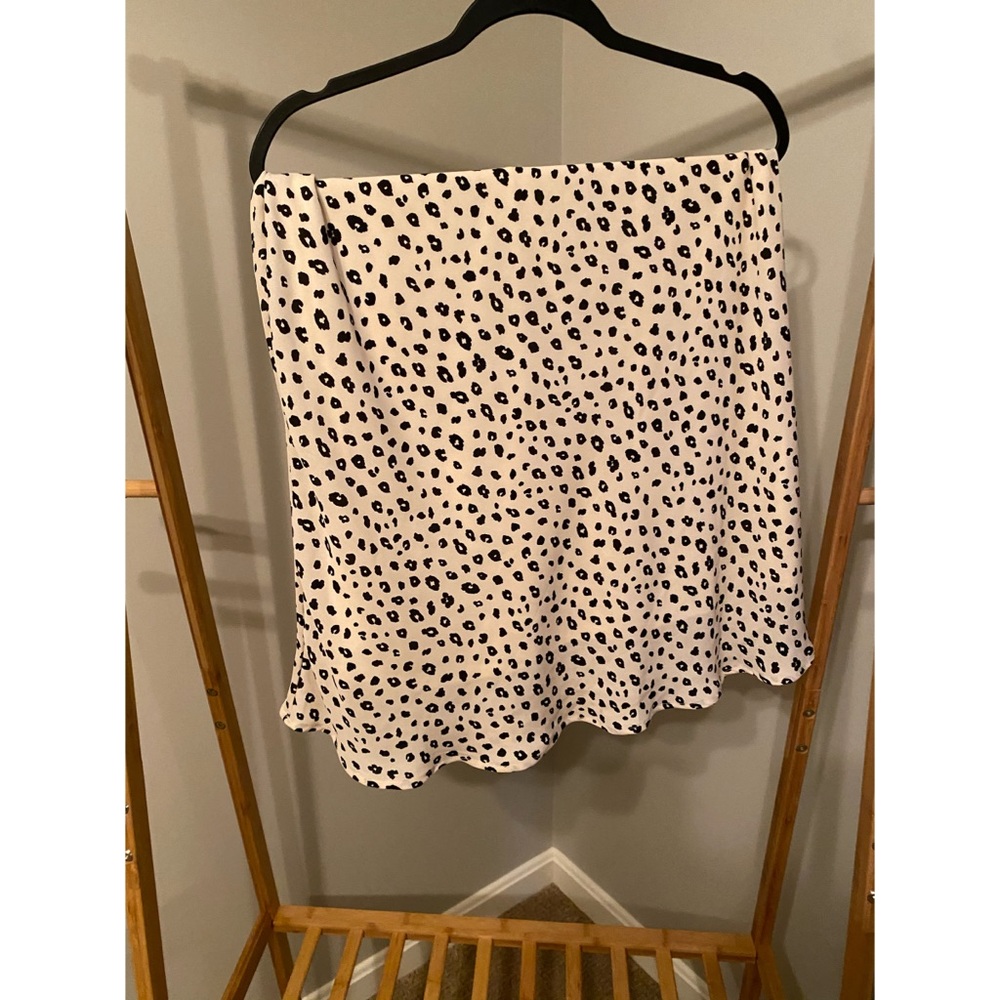Animal print skirt